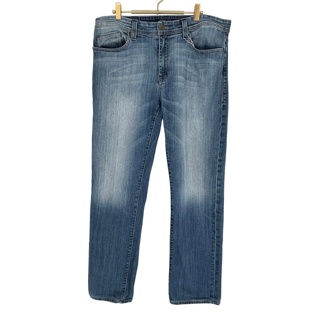 Fidelity Denim Jimmy Straight Leg Blue Jeans Men's Denim Size W36 Light Wash